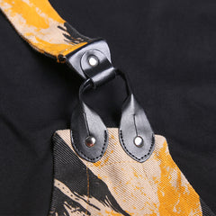 Stitching One-Shoulder Strap Fake Two-Piece Suspender Mini Dress