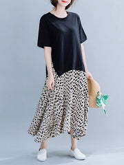 Original False Two Leopard Dress