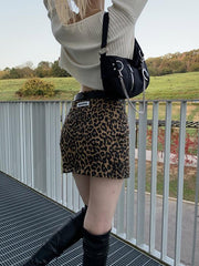 Retro Chain Split-Joint Nylon Bag