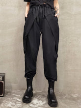 Women Solid Color Slimming Drape Loose Casual Pants