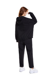 Loose Casual Zipper Hoodie Sweatshirt