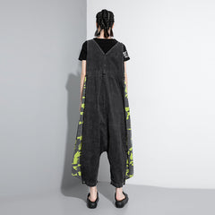 Camouflage Overalls Hip-Hop Tide Brand Webbing Pants