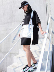 Summer Big Pocket T-Shirt Dress