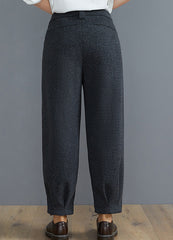 Women Loose High Waist Lantern Wide Leg Casual Pants