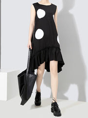 Original Polka-Dot Sleeveless Dress