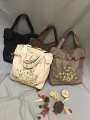 Artistic Retro Embroidered Lace Handbag