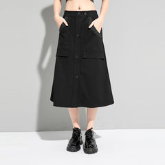 Women Slim Straight Casual Skirt