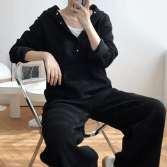 Women Hooded Sweater Casual Sports Suit