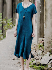 Natural National Wood Eggplant Necklace