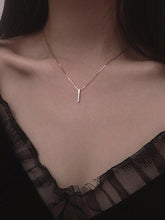 Chic Silver Diamante Necklace