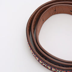 Women All Match Printed Decorative Belt