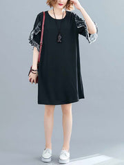 Original Chiffon Flared Sleeve Dress