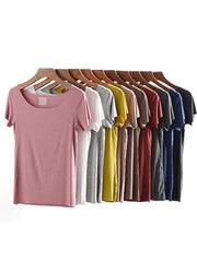 Solid Comfort Round Neck T-Shirt