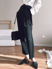 Lace-up Empire Comfortable Pants