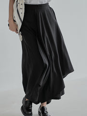 Women Irregular Design Casual Pants
