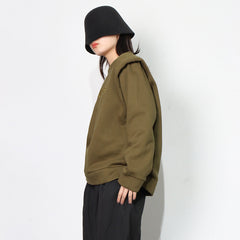 Fashion Spliced Casual Hoodie