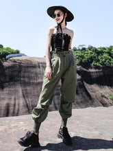 Loose Light Shredded Tooling Overalls