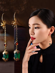 Retro National Elegant Earrings