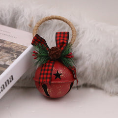 Vintage Christmas Bell Doorknob Pendant