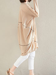 Lantern-Shaped Casual Long-Sleeved Blouses Shirts Top