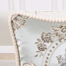 Ethnic Floral Embroidered Pillow Case