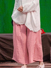 Loose Pure Color Soft pants