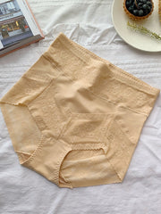 3Pcs High-Waisted Lace Lace Panties