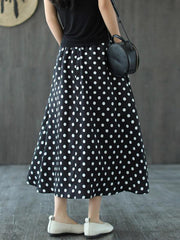 Vintage Versatile Polka Dot Skirt