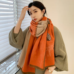 Lotus Shawl Long Warm Scarf
