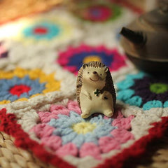 Red Daisy Mat Three-piece Set