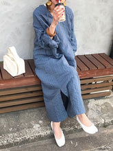 Japanese Side Slit Pullover Loose Dress