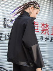 Loose Double Zipper Long Sleeves Sweatshirt