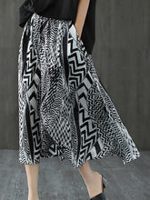 Summer Printed Casual Loose Skirt