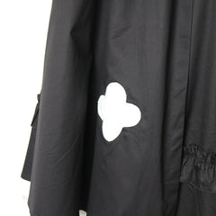 Vintage Embroidered Print Loose Casual Skirt