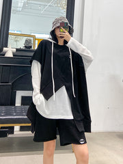 Women Sleeveless Sweater Shorts Two-Piece Suit