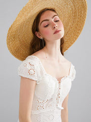 Original Flower Tasseled  Earrings