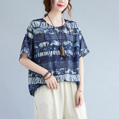 Comfortable Short Sleeved T-Shirt Blouse