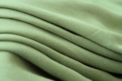 Retro Round Neck Solid Color Loose Casual Dress