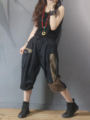 Fashion Drawstring Elasticity Waist Pants Bottoms