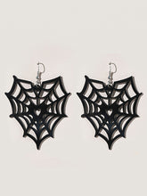 Exaggerated Spider Web Earrings