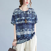 Comfortable Short Sleeved T-Shirt Blouse