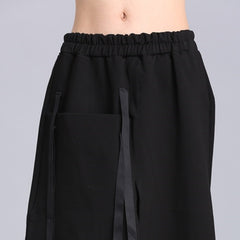 Women High Waist Irregular Casual Skirt
