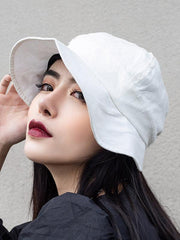 Summer Fringed Solid Bucket Hat