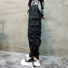 Solid Casual Loose Pants