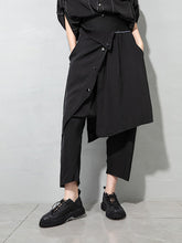 Irregular Solid Color Personalized Loose Casual Pants
