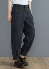 Women Loose High Waist Lantern Wide Leg Casual Pants