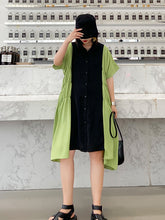 Loose Summer Split-Joint Midi Dress