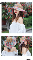Retro Painted Totem Fisherman's Hats