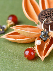 Original Agate Shell Eardrop