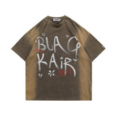 Print Loose Short Sleeve T Shirt